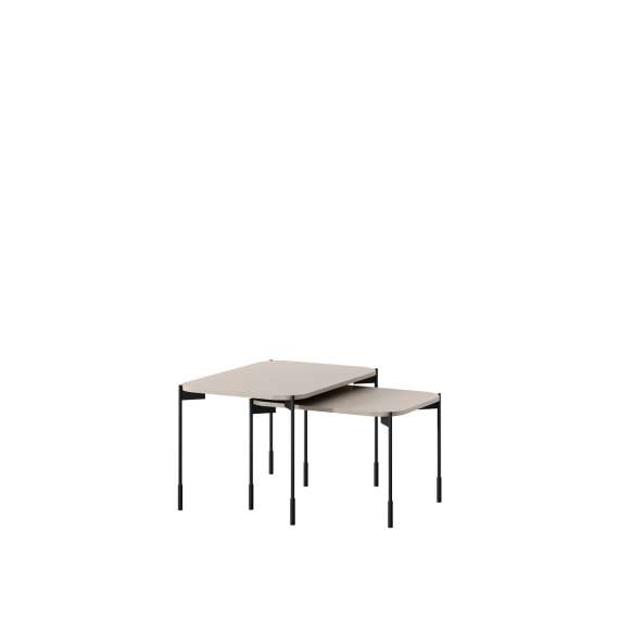 Stuebord Sonatia 60x45 - cashmere - metallben