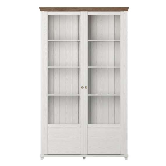 Vitrineskap Evora 126x200 cm - Abisko ash - Eik lefkas