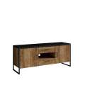 TV-benk Tarabo 154x68 cm - Trelook - Svart matt