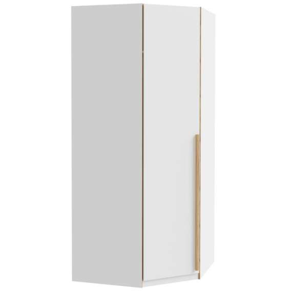 Hjørnegarderobe Smarta 94 cm - garderobe med dør