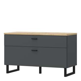 Tv-benk Adia 96x58 cm - med metallben - Høy