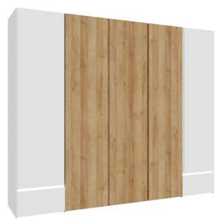 Garderobeskap Belardo 250x210 cm - 5 dører - 2 skuffer