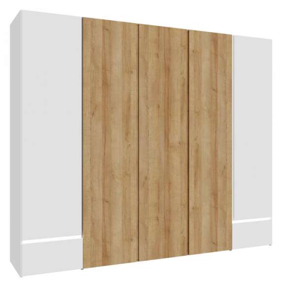 Garderobeskap Belardo 250x210 cm - 5 dører - 2 skuffer