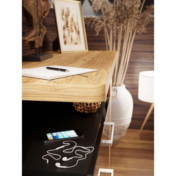 Seng Tuluza 140x200 cm - med oppbevaring