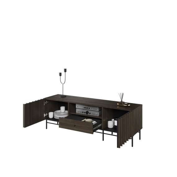 Tv-bord Piemonte 165x55 cm - med ben