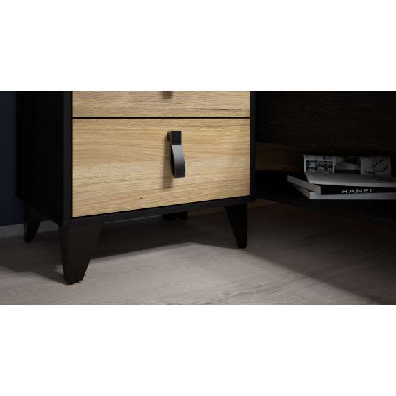 Seng Lya 120x200 cm - med oppbevaring - Flere hyller