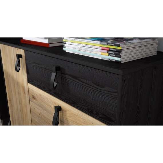 Seng Lya 120x200 cm - med oppbevaring - Flere hyller