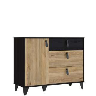 Skjenk Lya 108x85 cm - 1 dør - 2 skuffer