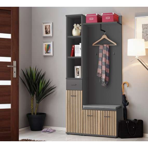 Veggpanell Marco  - antrasitt - 60 cm