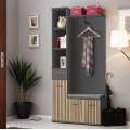 Entresett Marco I - 90 cm - antrasitt - eik artisan
