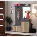 Entresett Marco II - 120 cm - antrasitt - eik artisan