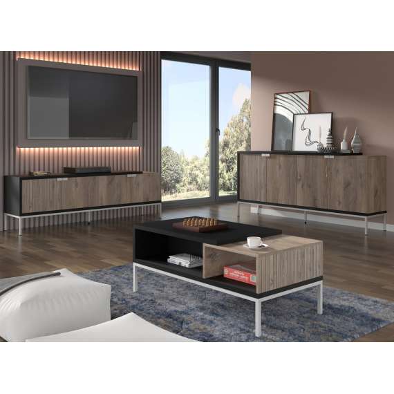 Tv-benk Toledo 190  - 4 dører