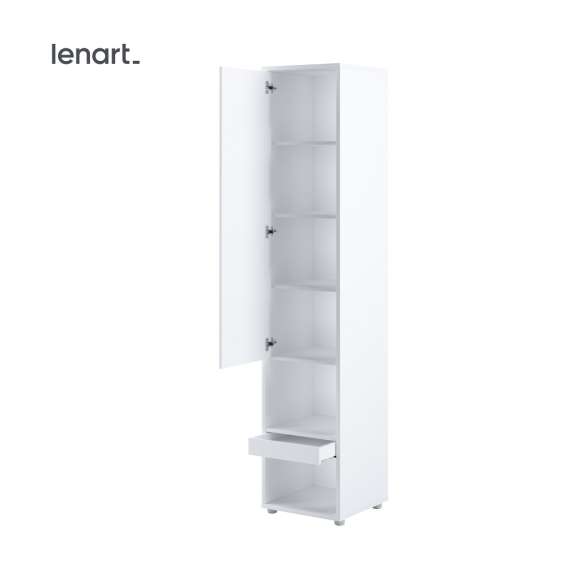 Skap til Bed Concept skapseng - Hvit matt