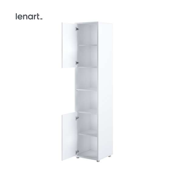 Skap 2D til Bed Concept skapseng - Hvit