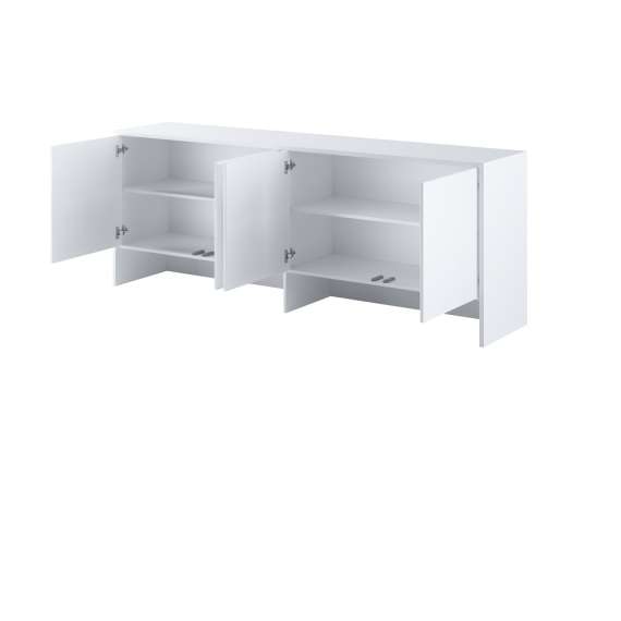 Overskap til Bed Concept skapseng 120 - Hvit matt