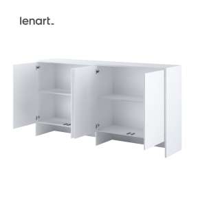 Overskap til Bed Concept skapseng 90 - Hvit matt