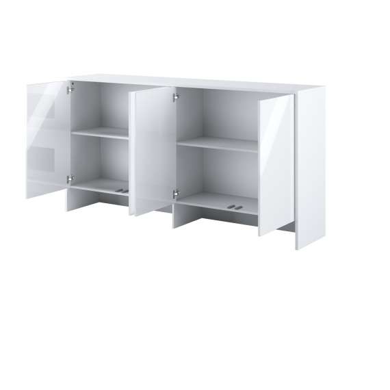 Overskap til Bed Concept skapseng 90 - Hvit høyglans