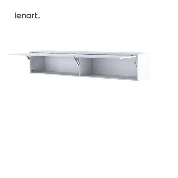 Overskap til Bed Concept skapseng 160 - Hvit matt