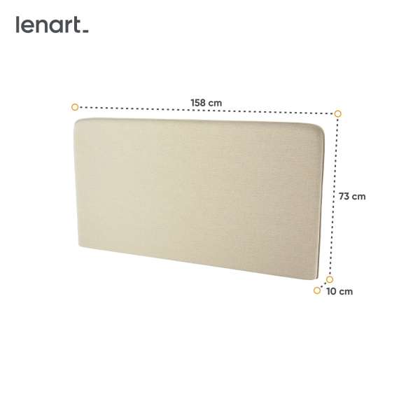 Sengegavl til Bed Concept skapseng 160