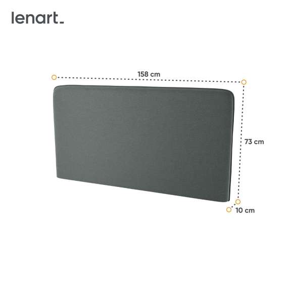 Sengegavl til Bed Concept skapseng 160