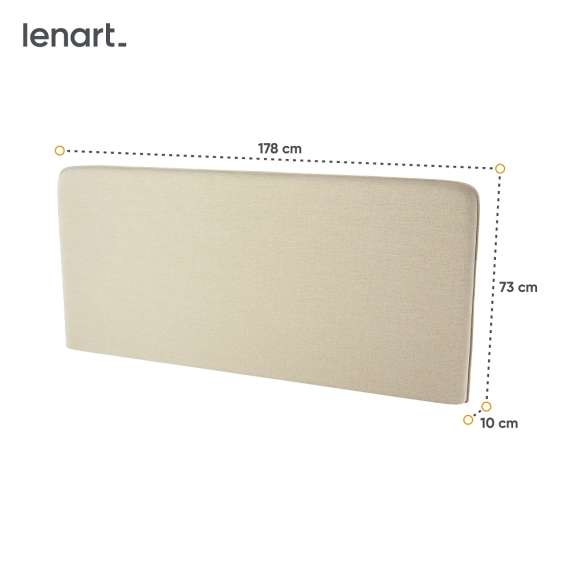 Sengegavl til Bed Concept skapseng 180