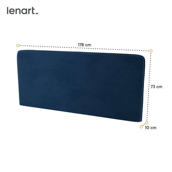 Sengegavl til Bed Concept skapseng 180