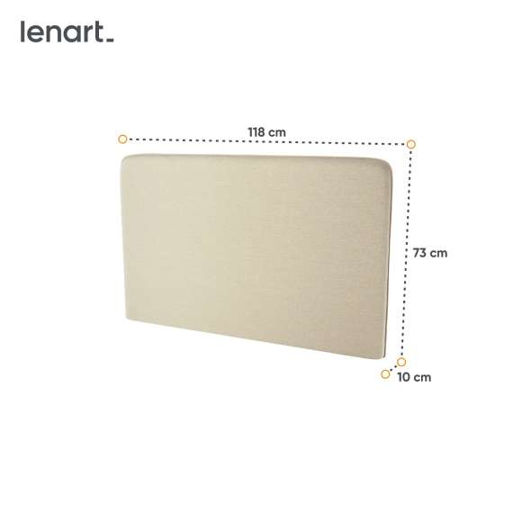 Sengegavl til Bed Concept skapseng 120