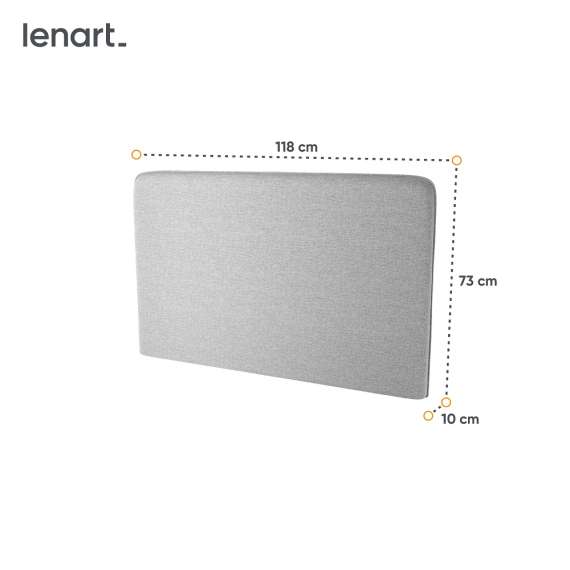 Sengegavl til Bed Concept skapseng 120