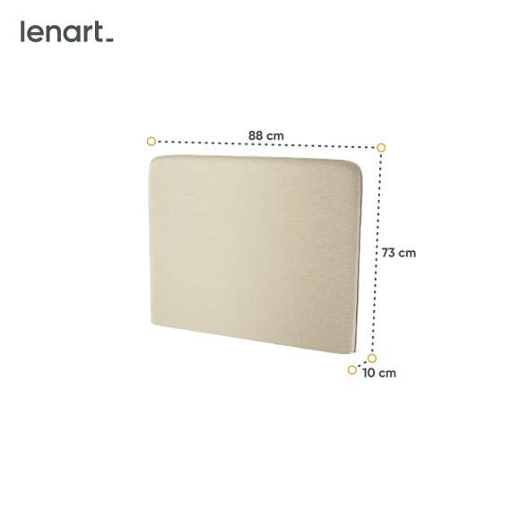 Sengegavl til Bed Concept skapseng 90