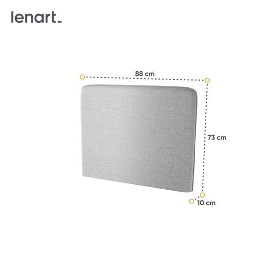 Sengegavl til Bed Concept skapseng 90