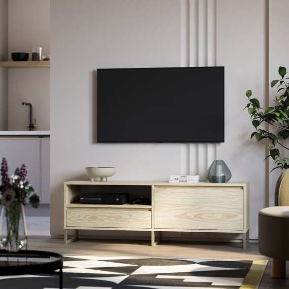 Tv-benk Bjorn 100-145x49 cm - Velg bredde og farge selv