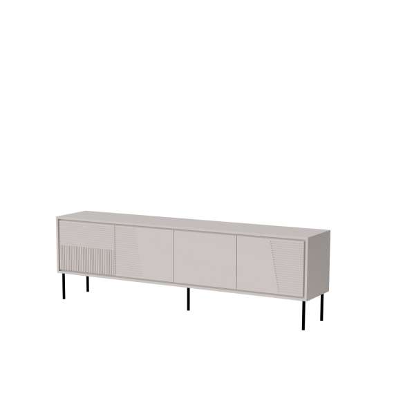 Tv-benk ABI 200x62 - cashmere - 4 dører