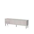 Tv-benk ABI 200x62 - cashmere - 4 dører