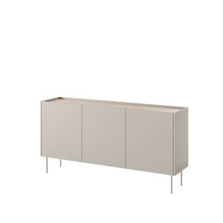 Skjenk Desin 170 - cashmere og eik - 3 dører