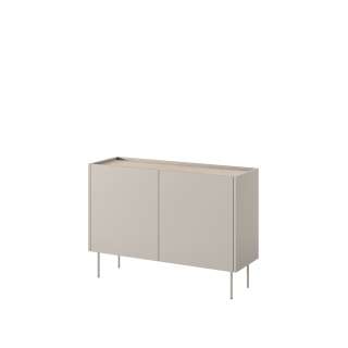 Skjenk Desin 120 - cashmere og eik - 2 dører