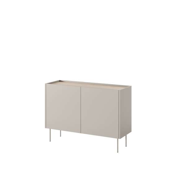 Skjenk Desin 120 - cashmere og eik - 2 dører