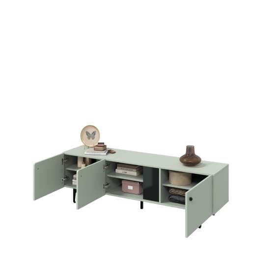 Tv-benk Colours 165x50 cm - 3 dører