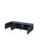 Tv-benk Colours 165x50 cm - 3 dører - mørk blå