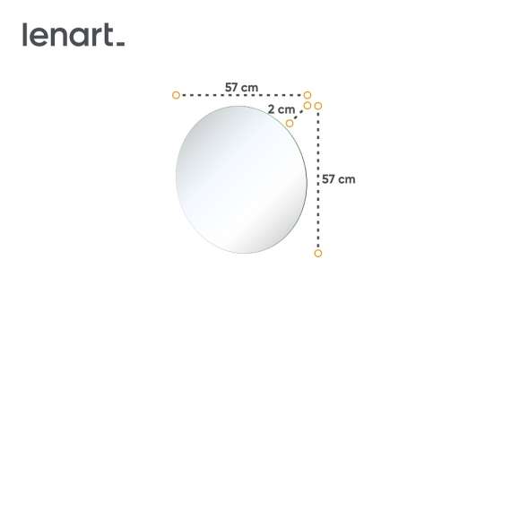 Speil Colours ø57 cm