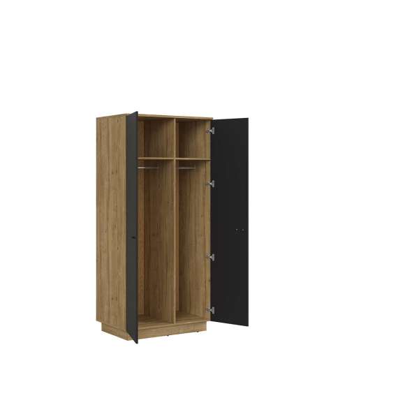 Garderobeskap Zenda 90x194/200 cm