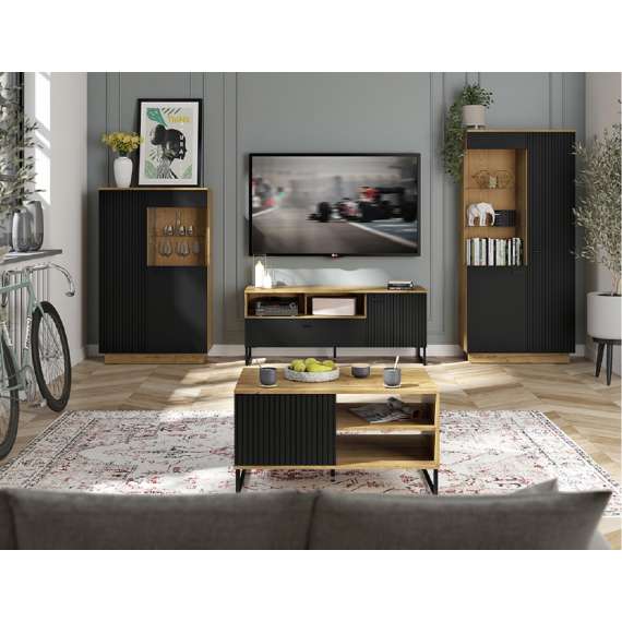 Tv-benk Zenda 150x56 cm - 2 dører