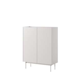 Skap Colo 97x122 - cashmere og eik - 2 dører