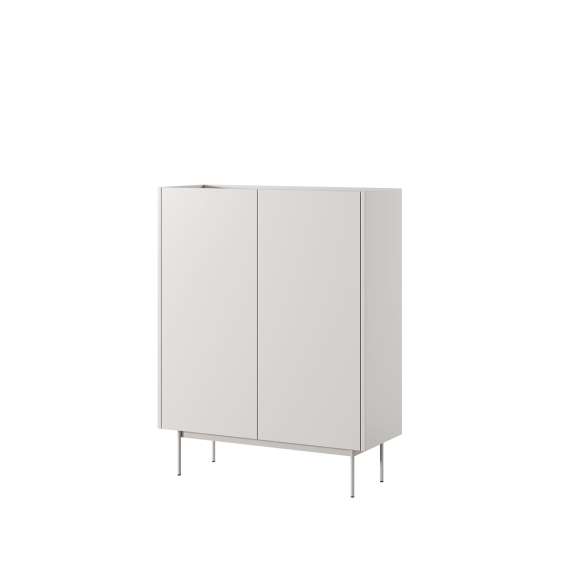 Skap Colo 97x122 - cashmere og eik - 2 dører