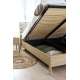 Seng Cozy 180x200 - eik - med oppbevaringsplass
