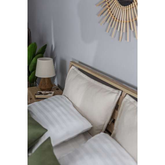 Puter Cozy til seng 160x200 - beige stoff