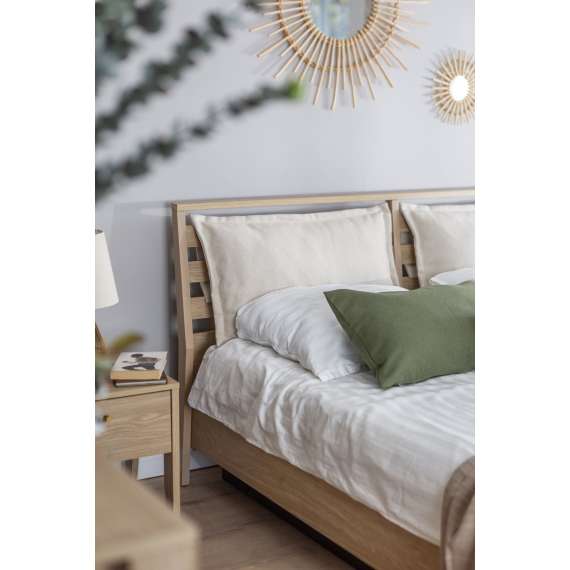 Puter Cozy til seng 180x200 - beige stoff