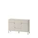 Kommode Harmony 130x87 - cashmere matt - 3 dører og 3 skuffer