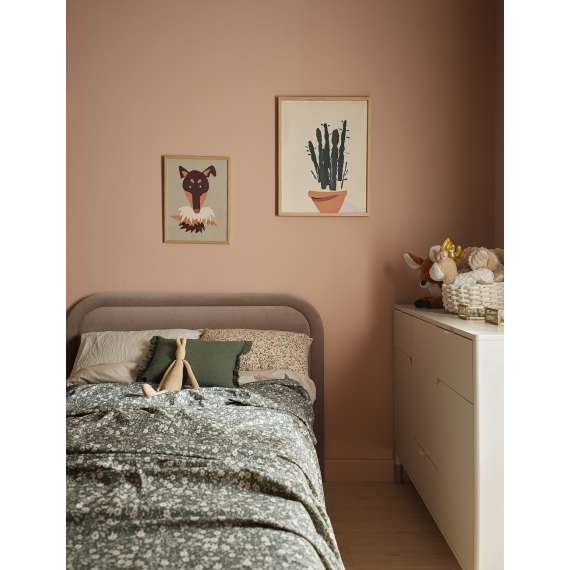 Seng Harmony 90x200 - cashmere - med sengegavl