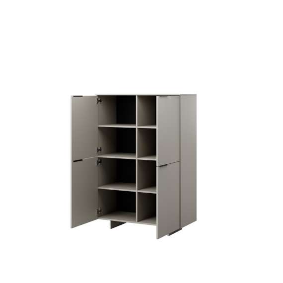 Skap Alma 100x145 cm - 4 dører