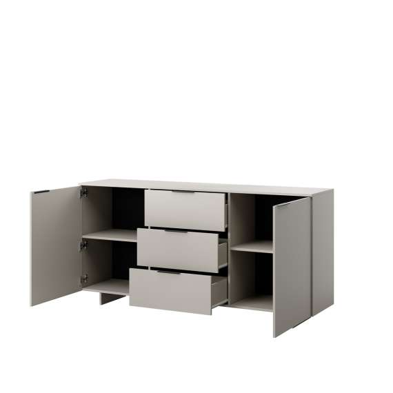 Skjenk Alma 180x90 cm - 2 dører - 3 skuffer